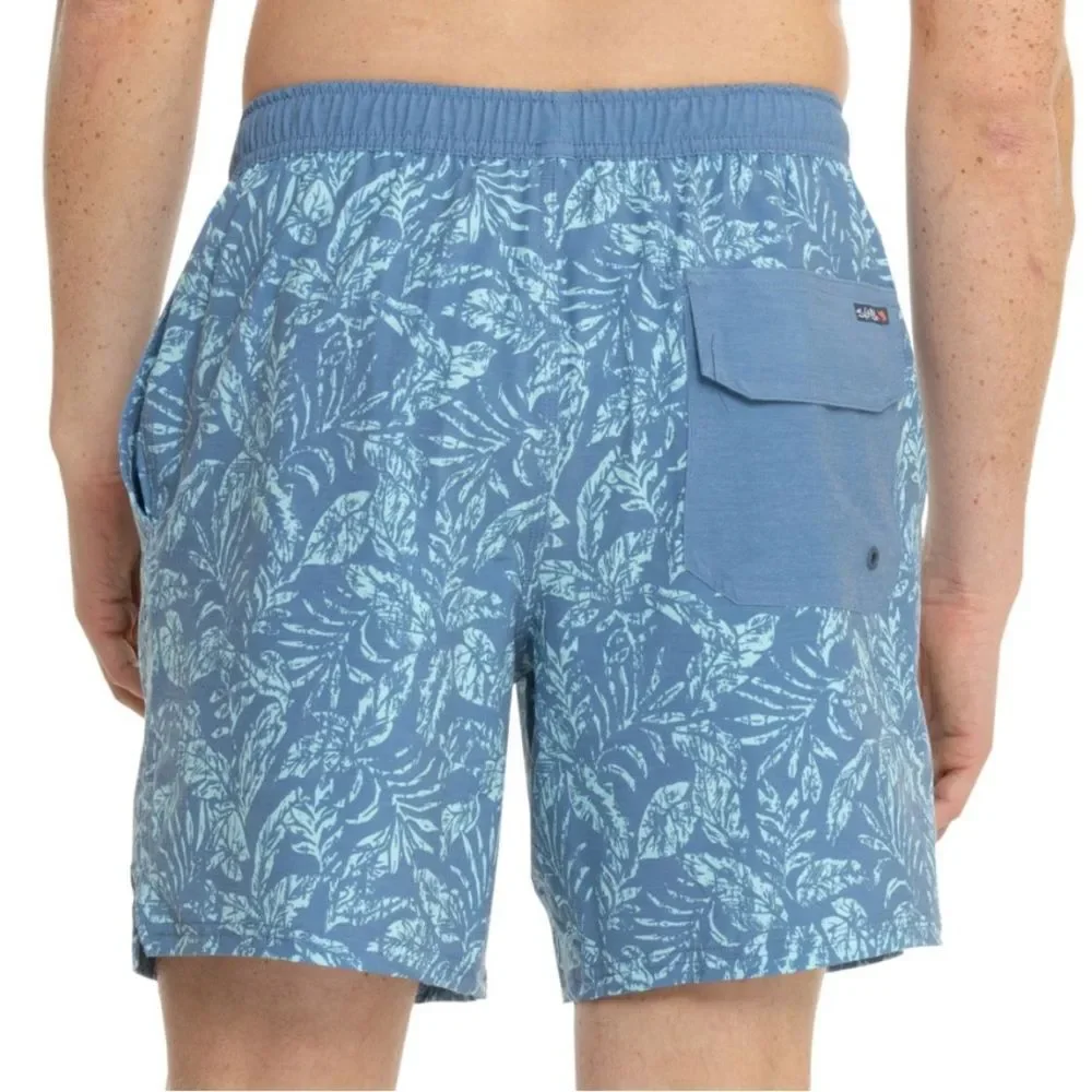 Salt Life XXL Blue Tropical Break Board Swim Shorts